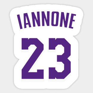 Custom Lakers Sticker